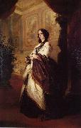 Franz Xaver Winterhalter , Harriet Howard, Duchess of Sutherland oil